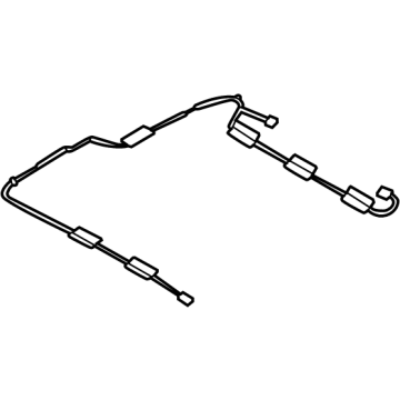 Hyundai 81685-BE000 HARNESS ASSY-SUNROOF REAR 81685-BE000 Hyundai HARNESS ASSY-SUNROOF REAR Illustration 1 of 1