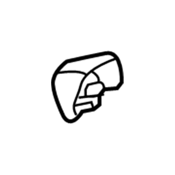 83652-B8010 Hyundai Rear Door Outside Handle Cover Left Hand Illustration 1 of 1