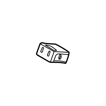 Hyundai 96125-N7650-MMH USB Charger Assembly 96125-N7650-MMH Hyundai USB Charger Assembly Illustration 1 of 1