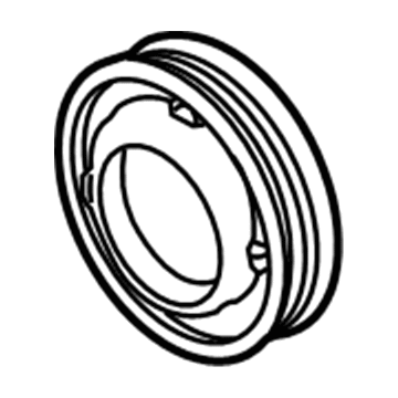 Hyundai 97643-2M500 Air Conditioning Compressor Pulley Assembly 97643-2M500 Hyundai Air Conditioning Compressor Pulley Assembly Illustration 1 of 1