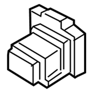 86582-D2100 Hyundai Parking Assist System Holder Illustration 1 of 1