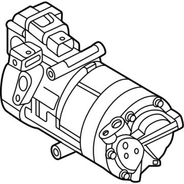2025 Hyundai Santa Fe Hybrid A/C Compressor - 97729-P4050