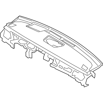 84710-D2300-NNB Hyundai Crash Pad Assembly Main Illustration 1 of 1