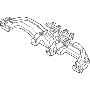 Hyundai 97470-C2000 Connector Assembly-Heater To Air V 97470-C2000 Hyundai Connector Assembly-Heater To Air V Illustration 1 of 1
