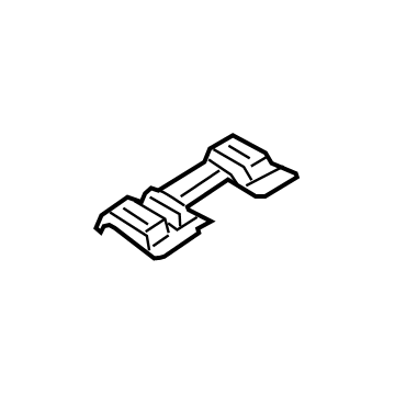 Hyundai 85434-J9000 Assist Handle Mounting Bracket Rear Right Hand 85434-J9000 Hyundai Assist Handle Mounting Bracket Rear Right Hand Illustration 1 of 1