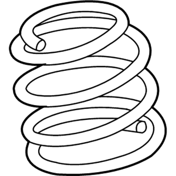 Hyundai 54630-3X350--DS Front Spring 54630-3X350--DS Hyundai Front Spring Illustration 1 of 1