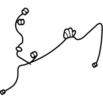 91605-4D041 Hyundai Wiring Harness-DRI Door Illustration 1 of 1