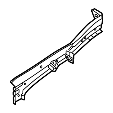 Hyundai 64573-R6000 PNL ASSY-FNDR/APRON UPR OTR,LH 64573-R6000 Hyundai PNL ASSY-FNDR/APRON UPR OTR,LH Illustration 1 of 1