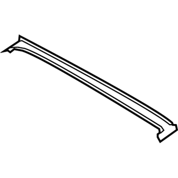 Hyundai 81621-B5500 Rail Assembly-Sunroof Drip 81621-B5500 Hyundai Rail Assembly-Sunroof Drip Illustration 1 of 1