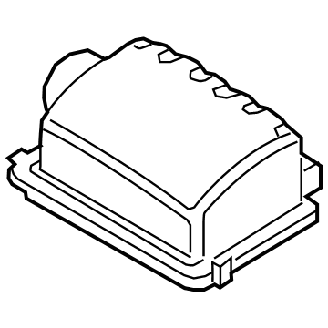 28111-M6100 Hyundai Air Cleaner Cover Illustration 1 of 1