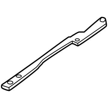 Hyundai 81648-P6000 GUIDE ASSY-SUNROOF REAR,RH 81648-P6000 Hyundai GUIDE ASSY-SUNROOF REAR,RH Illustration 1 of 1