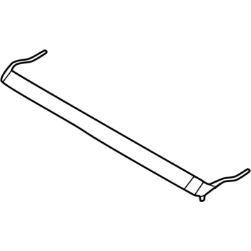 Hyundai 81690-P6000 DEFLECTOR ASSY-SUNROOF 81690-P6000 Hyundai DEFLECTOR ASSY-SUNROOF Illustration 1 of 1