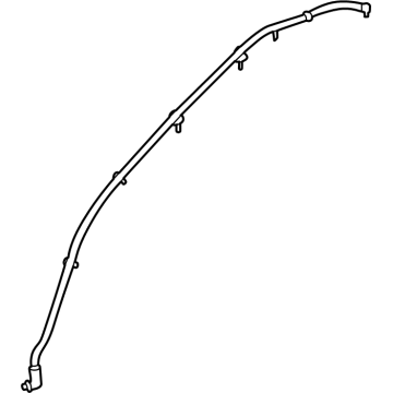 Hyundai 816C0-R6000 HOSE ASSY-SUNROOF DRAIN REAR,L 816C0-R6000 Hyundai HOSE ASSY-SUNROOF DRAIN REAR,L Illustration 1 of 1
