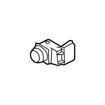 Hyundai 99310-GI700-YEV Ultrasonic Sensor Assembly - P.A.S 99310-GI700-YEV Hyundai Ultrasonic Sensor Assembly - P.A.S Illustration 1 of 1
