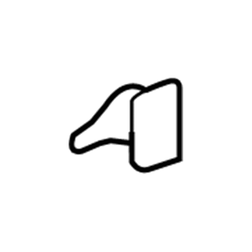 Hyundai 87718-3L020 Waist Line Moulding Mounting Clip 87718-3L020 Hyundai Waist Line Moulding Mounting Clip Illustration 1 of 1