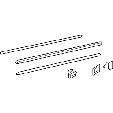 Hyundai Azera Door Moldings - 87721-3L020
