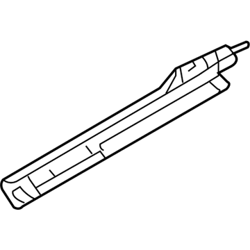 Hyundai 65170-2S000 Side Sill Inner Panel Assembly Left Hand 65170-2S000 Hyundai Side Sill Inner Panel Assembly Left Hand Illustration 1 of 1