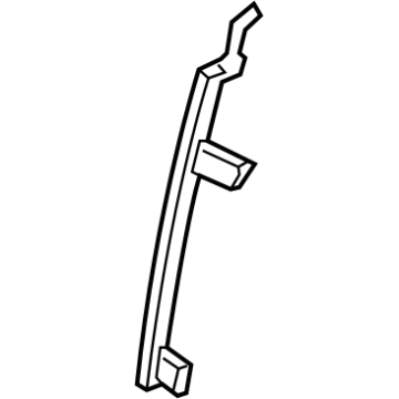 Hyundai 83560-P6000 CHANNEL ASSY-REAR DOOR FRONT L 83560-P6000 Hyundai CHANNEL ASSY-REAR DOOR FRONT L Illustration 1 of 1