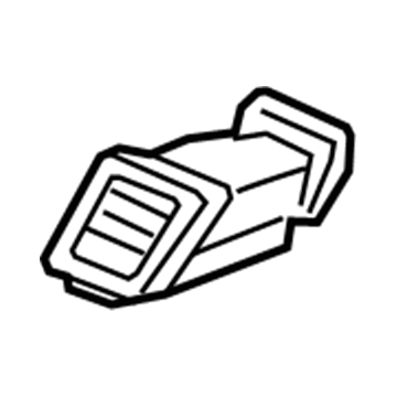 97420-D3000-4X Hyundai Center Air Ventilator Duct Assembly Right Hand Illustration 1 of 1
