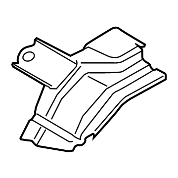 49548-M6000 Hyundai Heat Protector Illustration 1 of 1