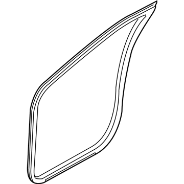 Hyundai Weather Strip - 82110-2W000-RYN