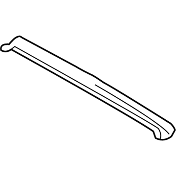 Hyundai 81621-4D000 Rail Assembly-Sunroof Drip 81621-4D000 Hyundai Rail Assembly-Sunroof Drip Illustration 1 of 1