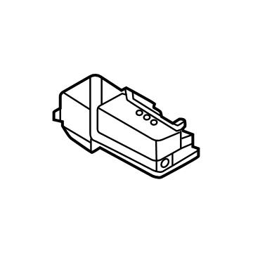 Hyundai 81820-BE000 HANDLE ASSY-TAIL GATE O/S 81820-BE000 Hyundai HANDLE ASSY-TAIL GATE O/S Illustration 1 of 1