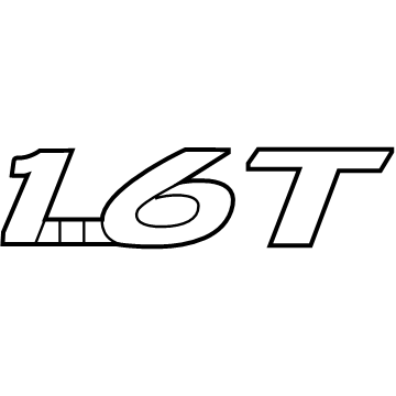 2021 Hyundai Veloster Emblem - 86319-J3000