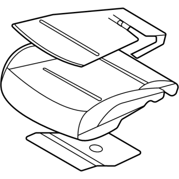 Hyundai 88150-CW010 Front Seat Cushion Pad Assembly Left Hand 88150-CW010 Hyundai Front Seat Cushion Pad Assembly Left Hand Illustration 1 of 1