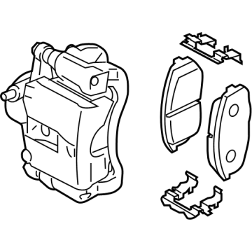2024 Hyundai Kona Brake Caliper - 58130-BE000