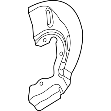 2024 Hyundai Kona Brake Dust Shield - 51756-BE060