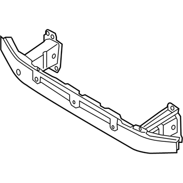 Hyundai 64900-D2100 Beam Complete-Front Bumper 64900-D2100 Hyundai Beam Complete-Front Bumper Illustration 1 of 1