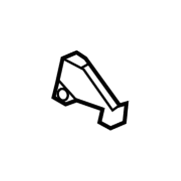 86517-D2000 Hyundai Front Bumper Blanking Cover Left Hand Illustration 1 of 1