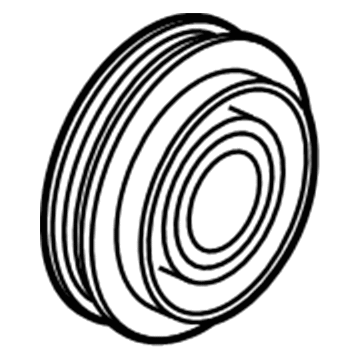 Hyundai 97643-2S500 Air Conditioning Compressor Pulley Assembly 97643-2S500 Hyundai Air Conditioning Compressor Pulley Assembly Illustration 1 of 1