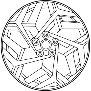 2025 Hyundai Kona Spare Wheel - 52910-BE700