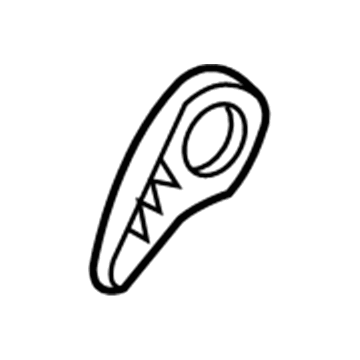 Hyundai 88069-4D220-CS Lever Assembly-Front Seat RECLINER Passenger 88069-4D220-CS Hyundai Lever Assembly-Front Seat RECLINER Passenger Illustration 1 of 1