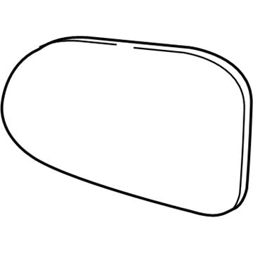 2019 Hyundai Santa Fe Car Mirror - 87621-S2050