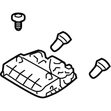 92800-2M500-9P Hyundai Overhead Console Lamp Assembly Illustration 1 of 1