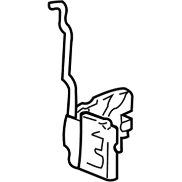 Hyundai 81310-39001 Front Door Latch Assembly Left Hand 81310-39001 Hyundai Front Door Latch Assembly Left Hand Illustration 1 of 1