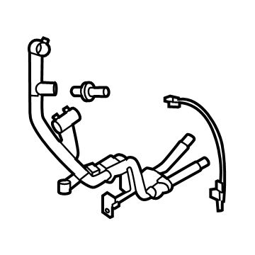 Hyundai 28682-P4100 Hose & Tube Assembly-EHRS Water 28682-P4100 Hyundai Hose & Tube Assembly-EHRS Water Illustration 1 of 1
