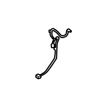 88571-CW010 Hyundai Wiring Harness-FR Seat Back,LH Illustration 1 of 1