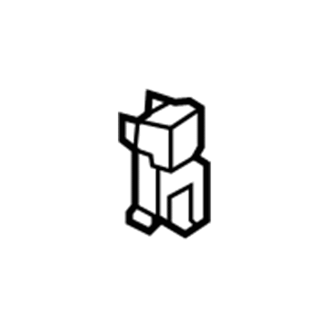 Hyundai 37529-G2510 Cap-Battery 37529-G2510 Hyundai Cap-Battery Illustration 1 of 1