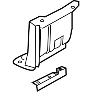 29130-A5700 Hyundai Panel-Side Cover,LH Illustration 1 of 1
