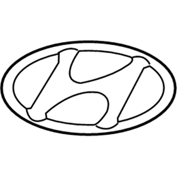 2010 Hyundai Equus Emblem - 86300-3N000