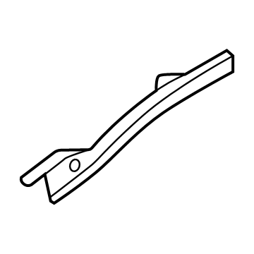 Hyundai 64781-PI000 REINF ASSY-FENDER MTG LWR,RH 64781-PI000 Hyundai REINF ASSY-FENDER MTG LWR,RH Illustration 1 of 1