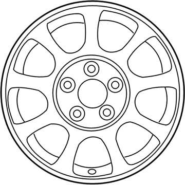 2006 Hyundai Santa Fe Spare Wheel - 52910-2B905