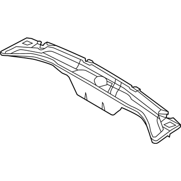 97350-2W000 Hyundai Defroster Nozzle Assembly Illustration 1 of 1
