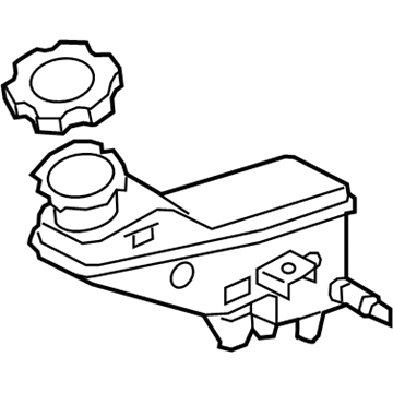 58511-G3120 Hyundai Master Cylinder Reservoir Illustration 1 of 1