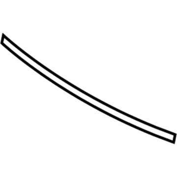 86689-3M000 Hyundai Moulding-Rear Bumper Lower,Center Illustration 1 of 1