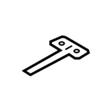 89520-A5000 Hyundai Lock Assembly-Rear Seat Cushion Illustration 1 of 1